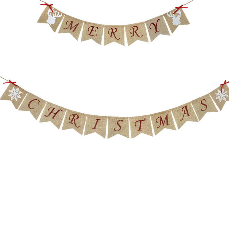 Christmas Alphabet Paper Banner