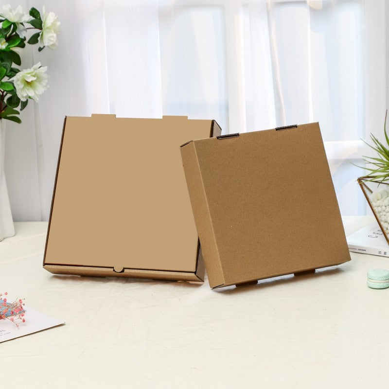 Kraft Paper Pizza Packaging Box