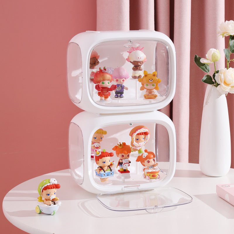 White Toy Blind Storage Box Packaging