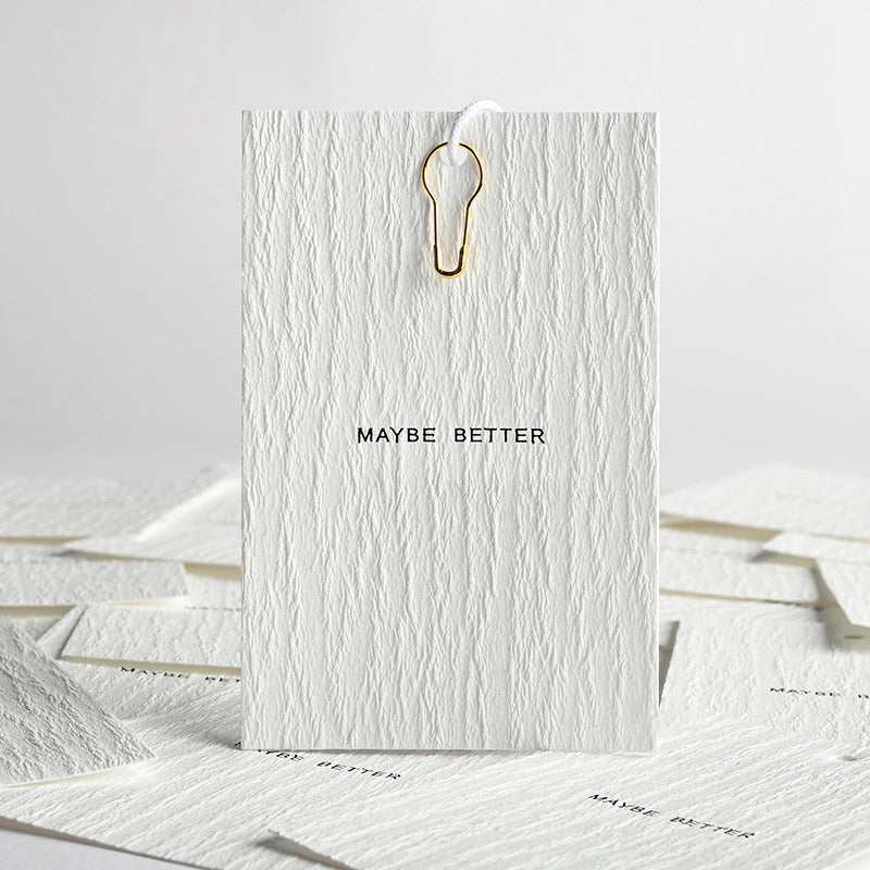 Minimalist Gift Tag Design