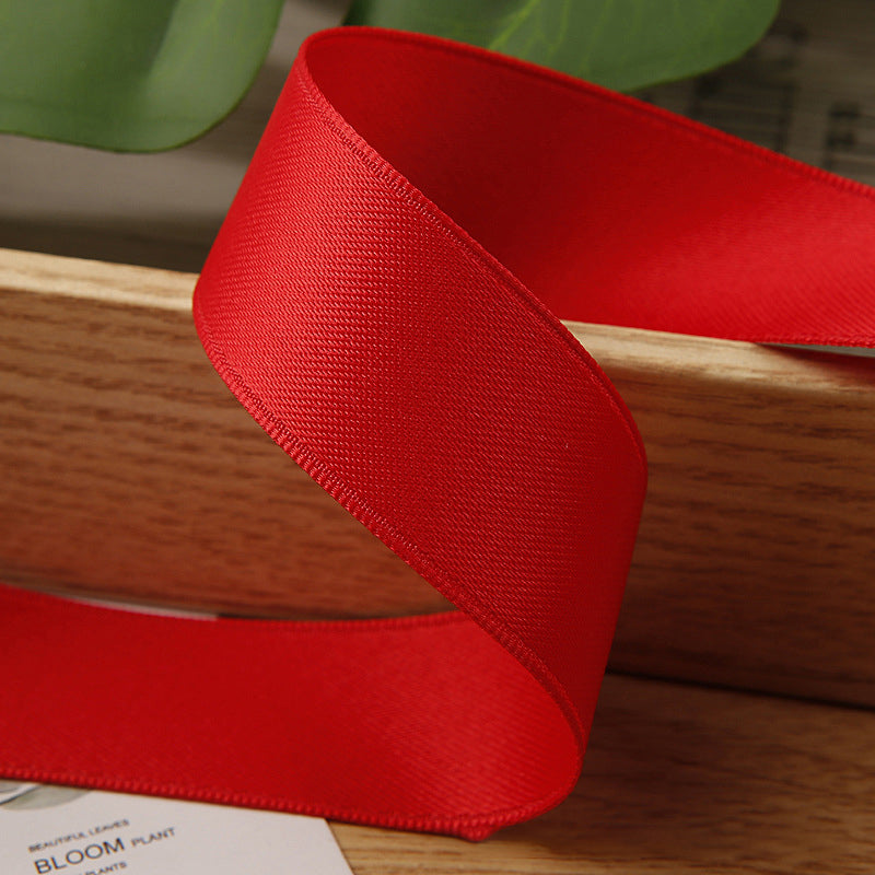 Double Sided Polyester Webbing Gift Ribbon